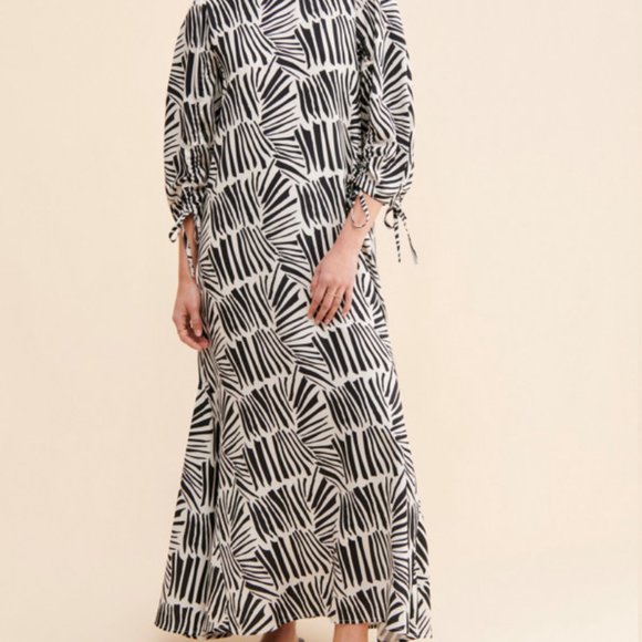 Ghospell Lock and Key Maxi Dress NWT - Picture 2 of 5